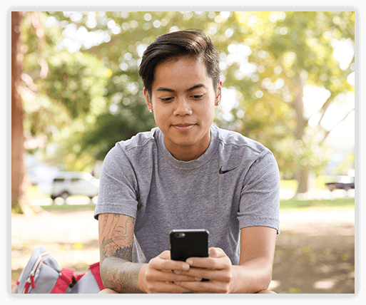 Purple help and support How-to videos on mobile